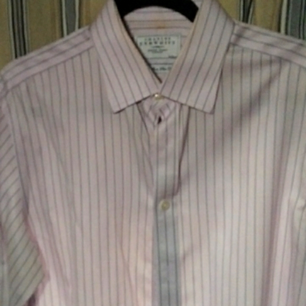 Men's button down dress shirt Charles t y r w h i t t
